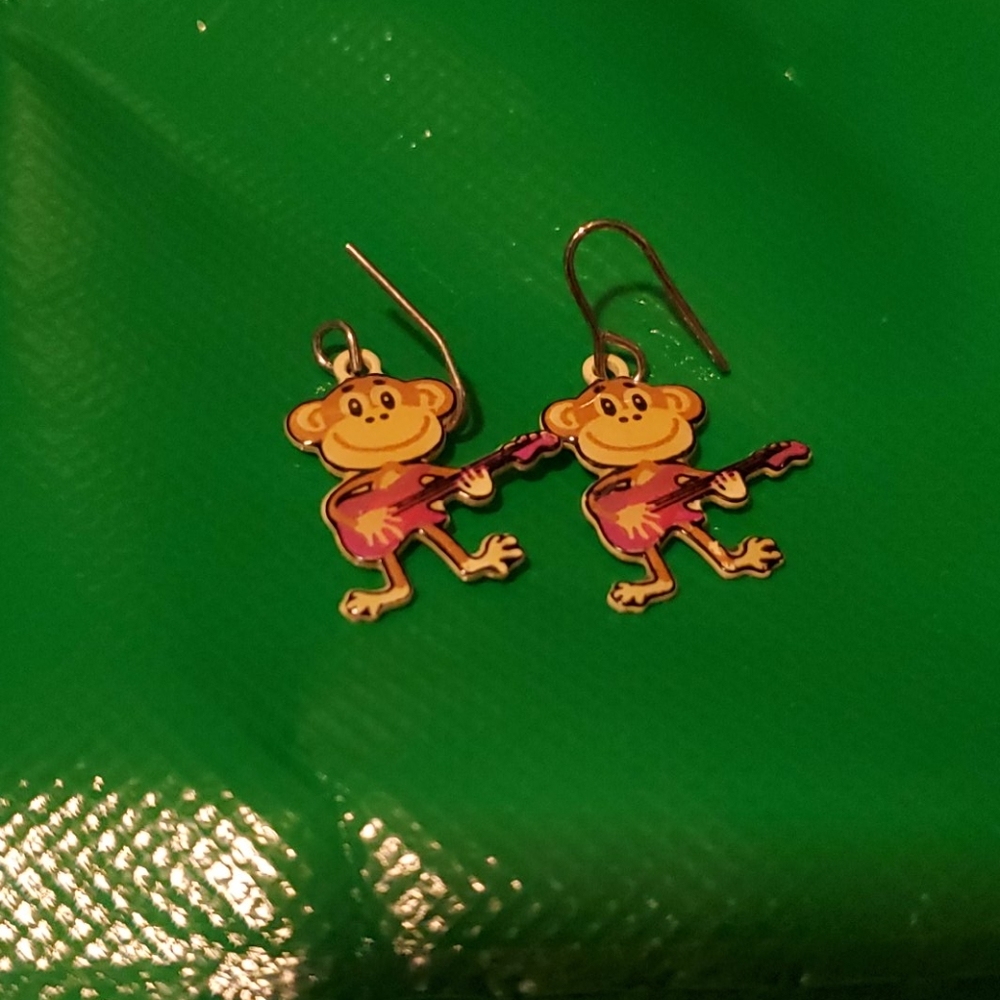 (3 for $10) Monkey Earrings